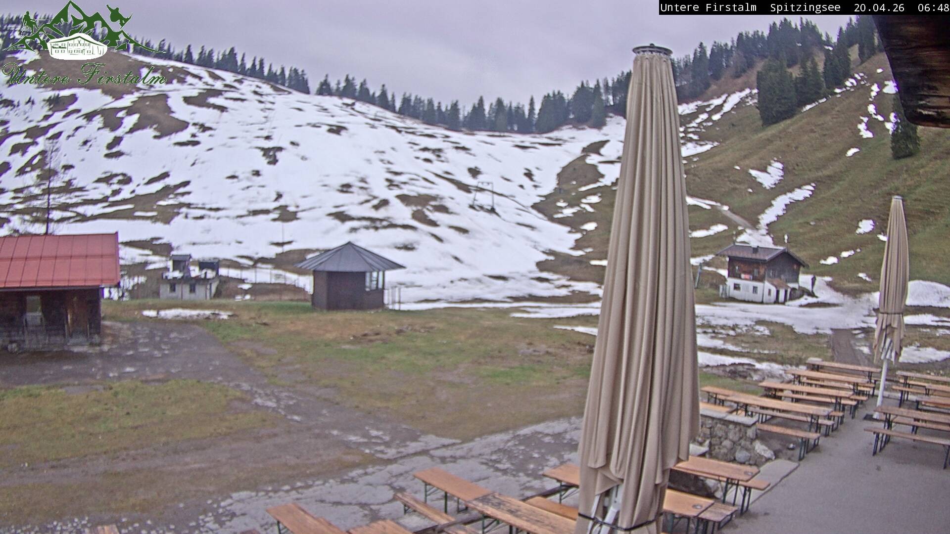 Archiv Foto Webcam Spitzingsee - Sonnenterrasse Untere Firstalm