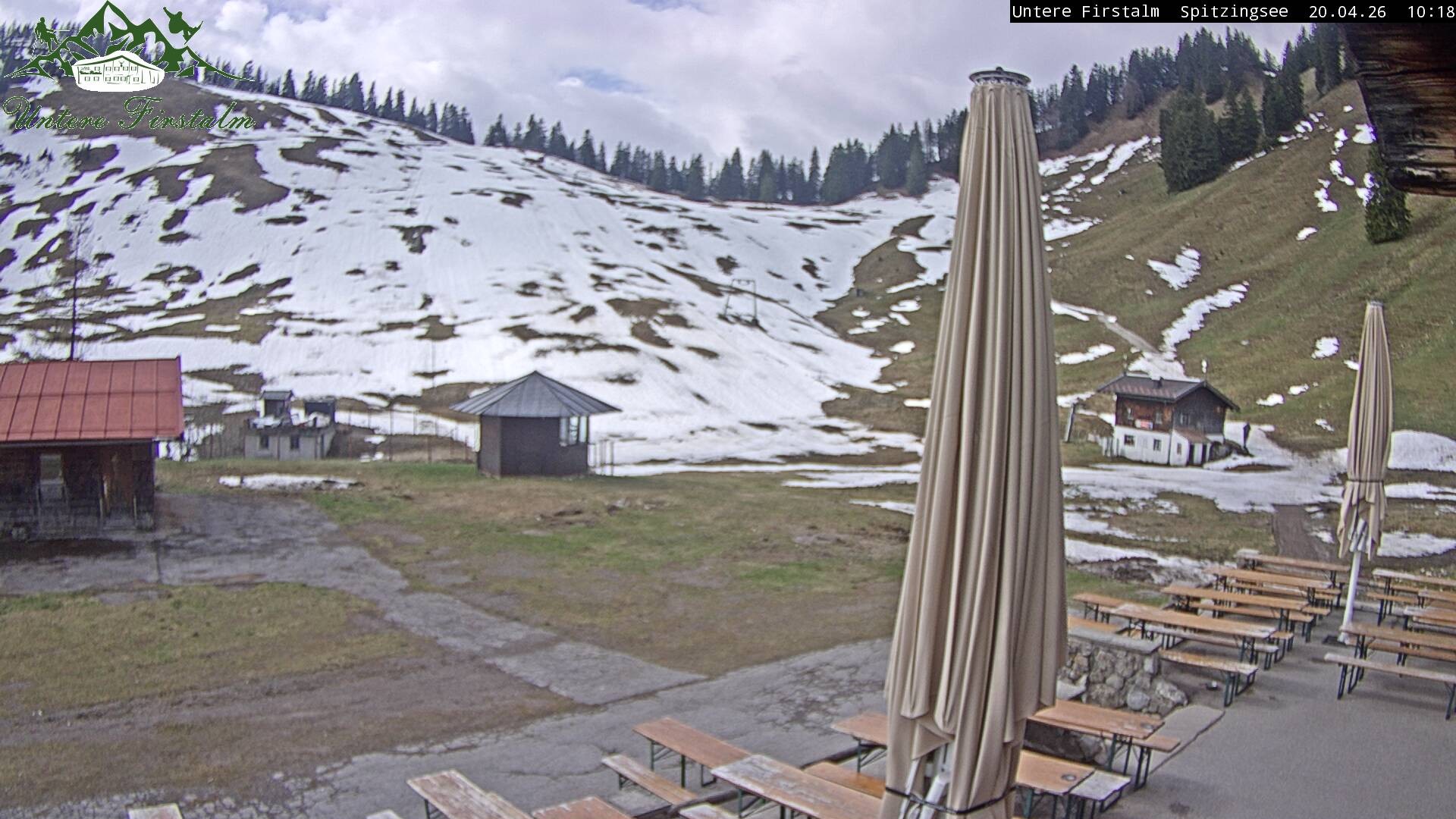 Archiv Foto Webcam Spitzingsee - Sonnenterrasse Untere Firstalm