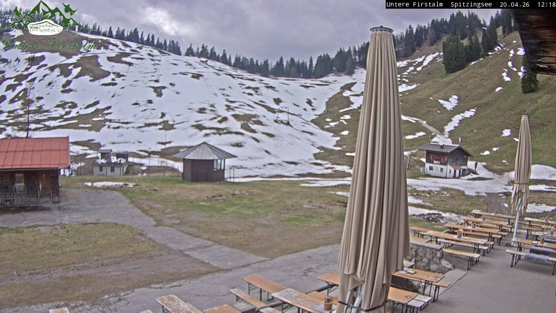 Archiv Foto Webcam Spitzingsee - Sonnenterrasse Untere Firstalm