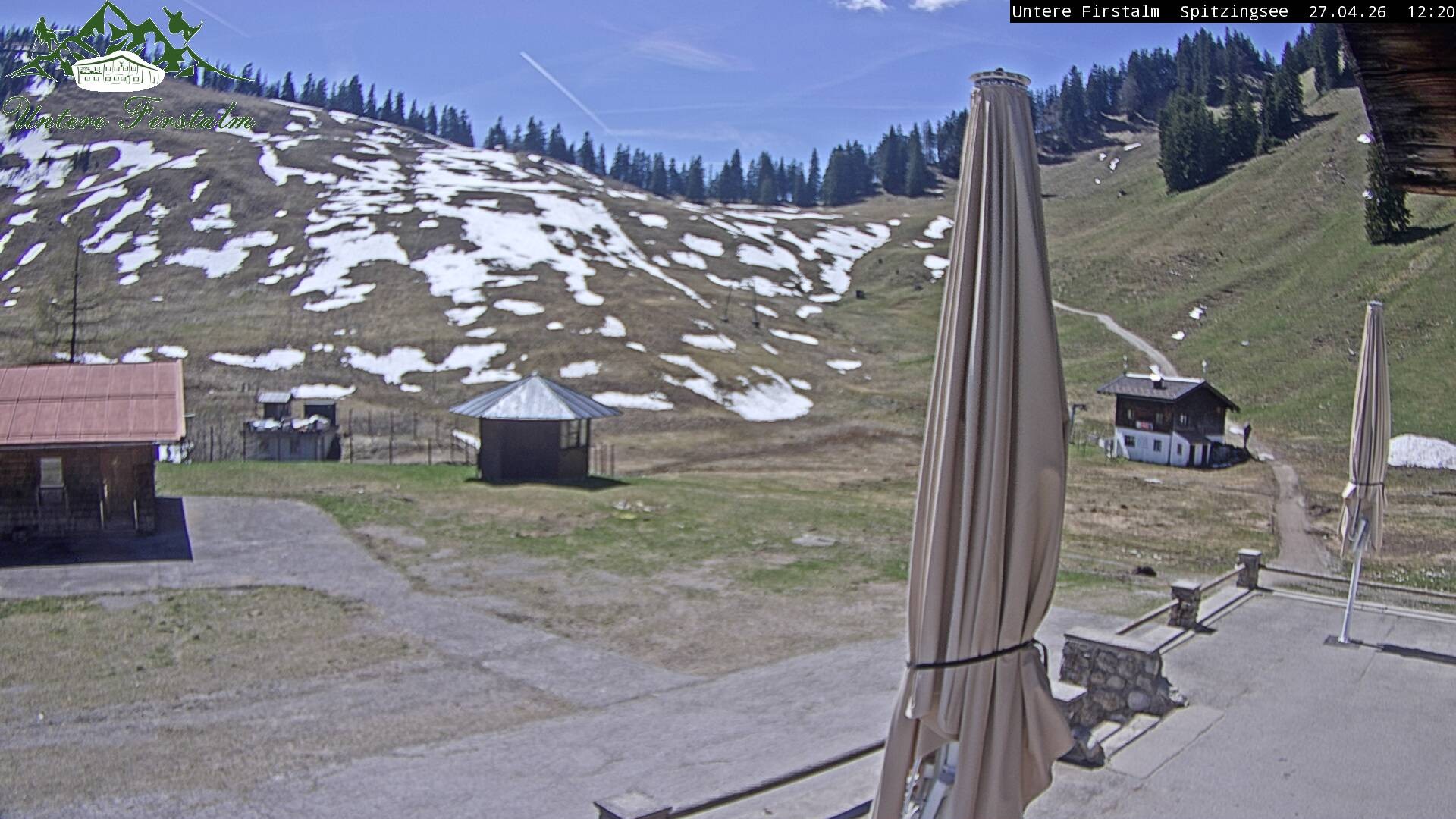 Archiv Foto Webcam Spitzingsee - Sonnenterrasse Untere Firstalm