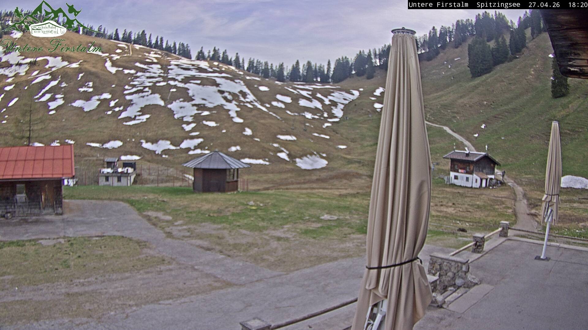 Archiv Foto Webcam Spitzingsee - Sonnenterrasse Untere Firstalm