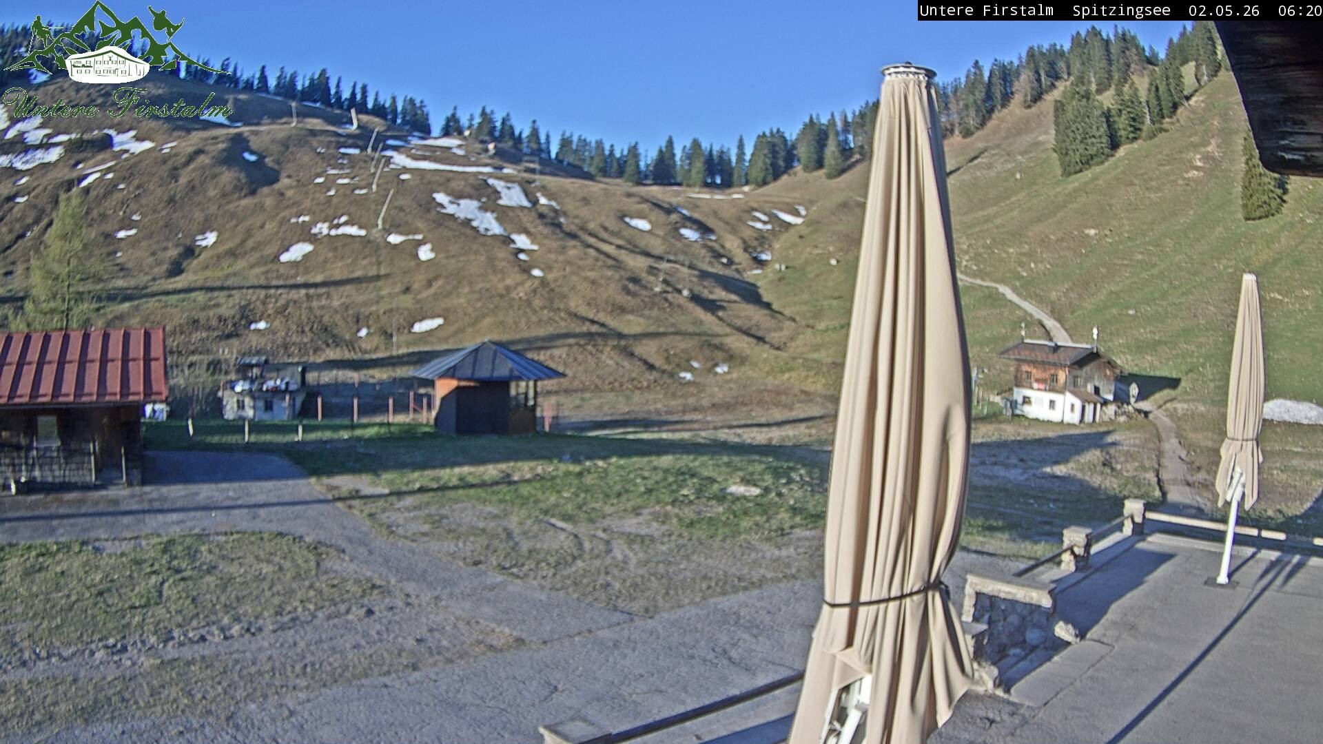 Archiv Foto Webcam Spitzingsee - Sonnenterrasse Untere Firstalm