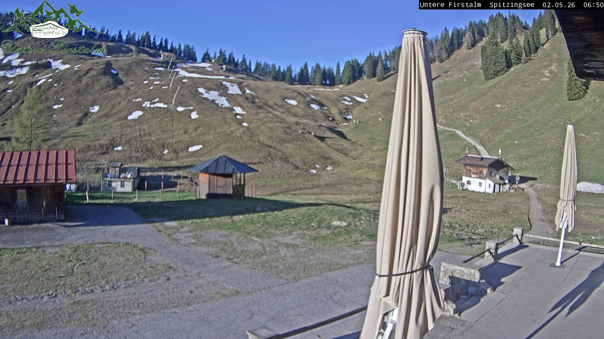 Archiv Foto Webcam Spitzingsee - Sonnenterrasse Untere Firstalm