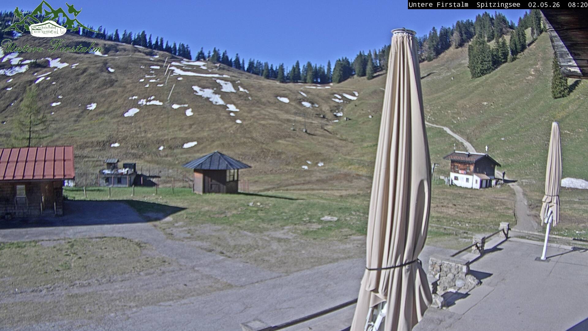 Archiv Foto Webcam Spitzingsee - Sonnenterrasse Untere Firstalm