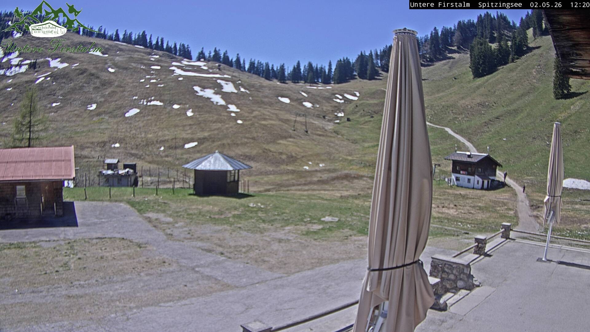 Archiv Foto Webcam Spitzingsee - Sonnenterrasse Untere Firstalm