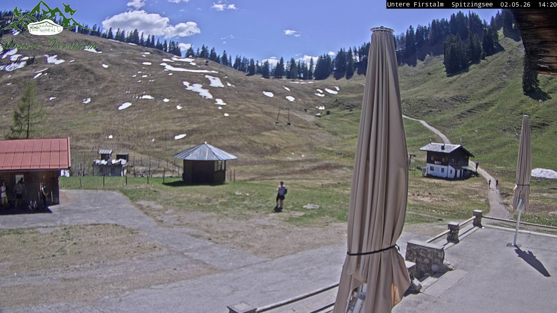 Archiv Foto Webcam Spitzingsee - Sonnenterrasse Untere Firstalm