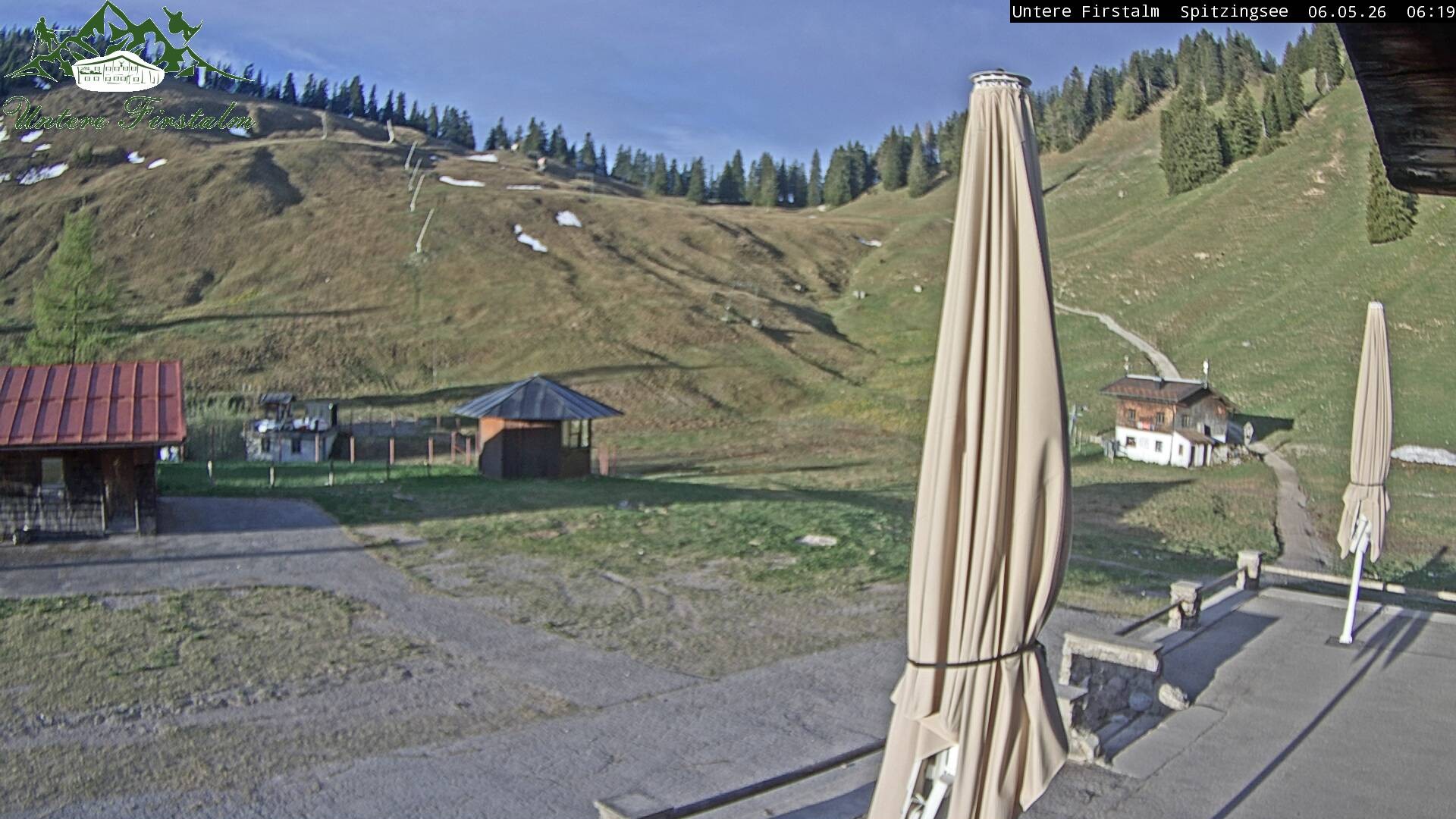 Archiv Foto Webcam Spitzingsee - Sonnenterrasse Untere Firstalm