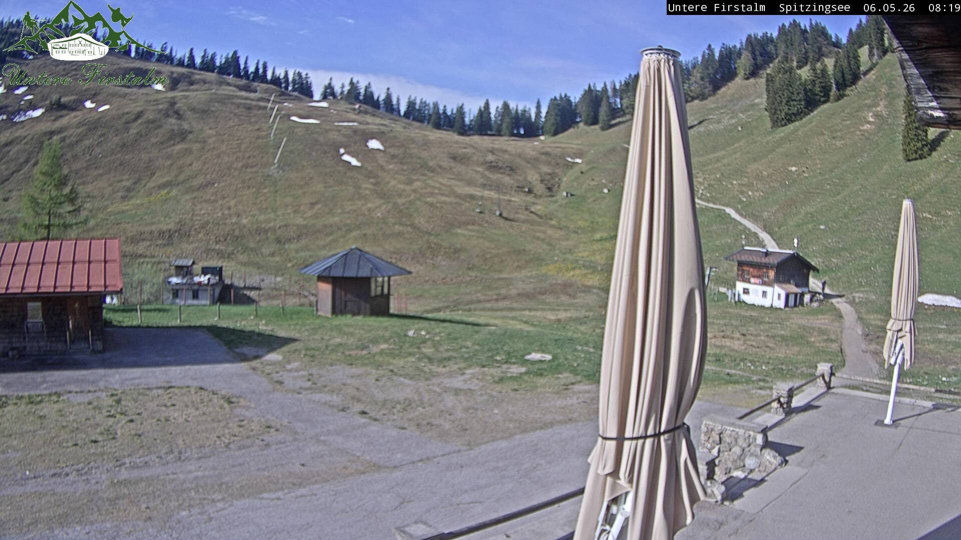 Archiv Foto Webcam Spitzingsee - Sonnenterrasse Untere Firstalm