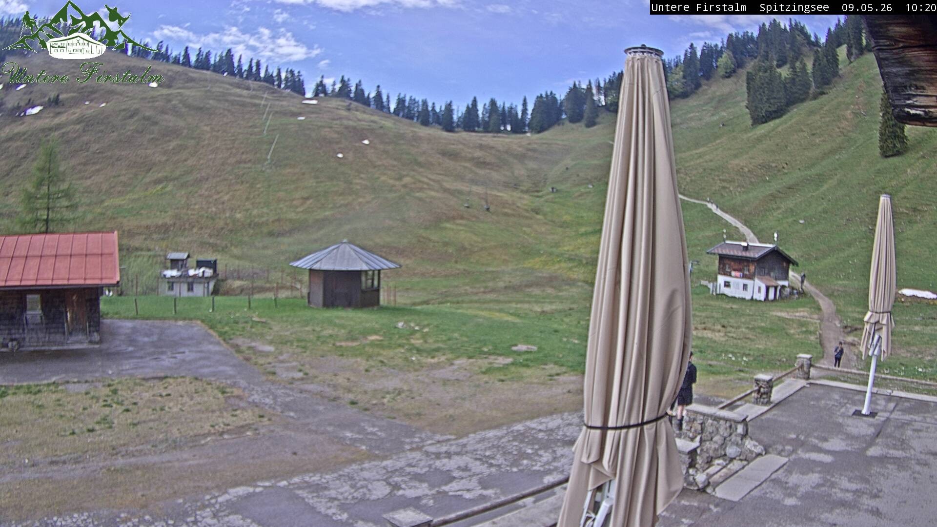 Archiv Foto Webcam Spitzingsee - Sonnenterrasse Untere Firstalm
