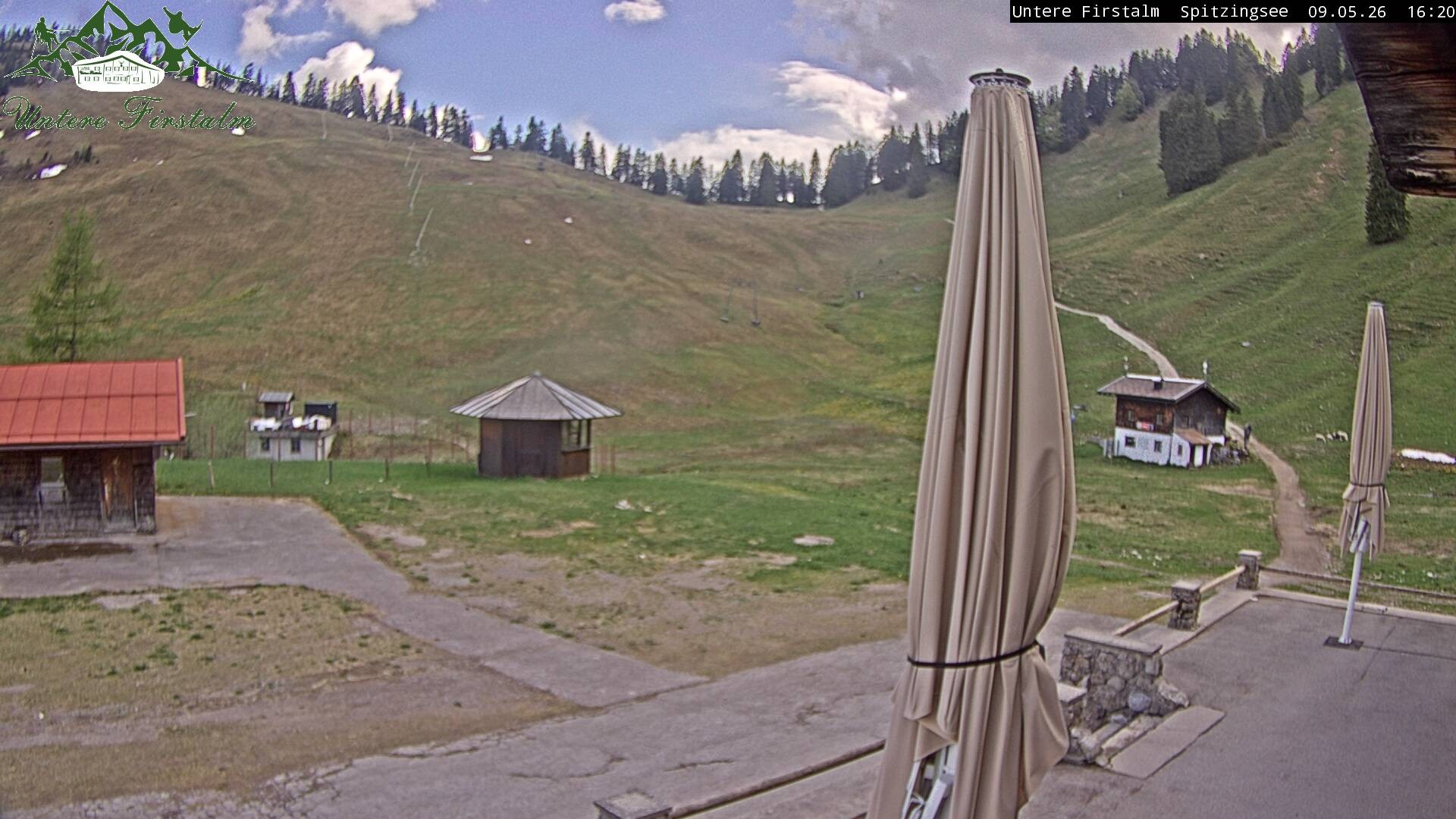 Archiv Foto Webcam Spitzingsee - Sonnenterrasse Untere Firstalm