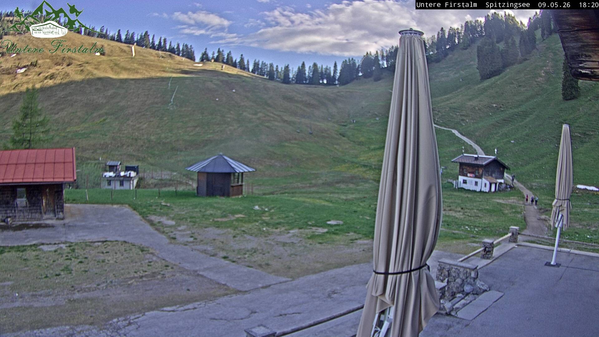 Archiv Foto Webcam Spitzingsee - Sonnenterrasse Untere Firstalm