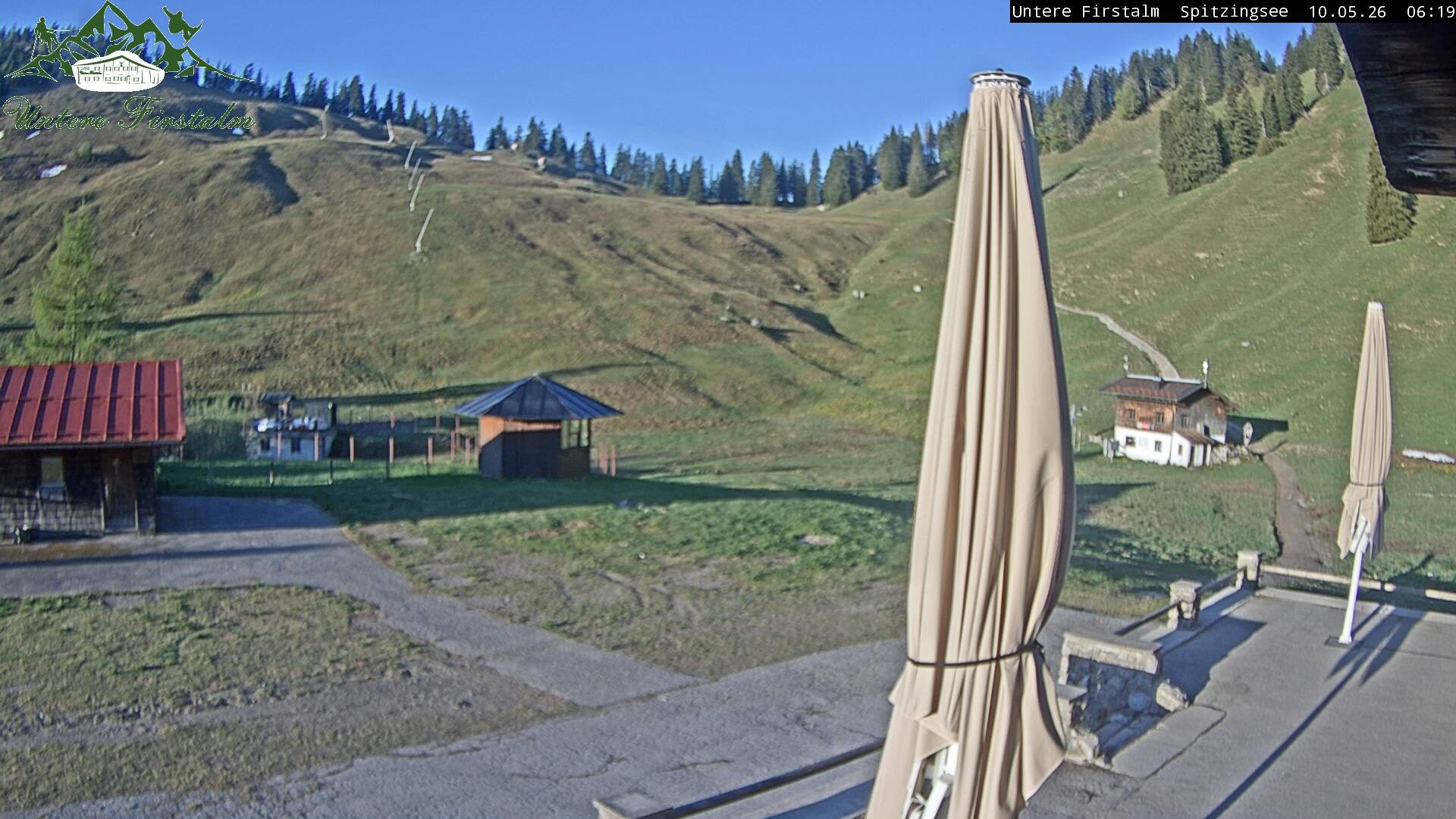 Archiv Foto Webcam Spitzingsee - Sonnenterrasse Untere Firstalm