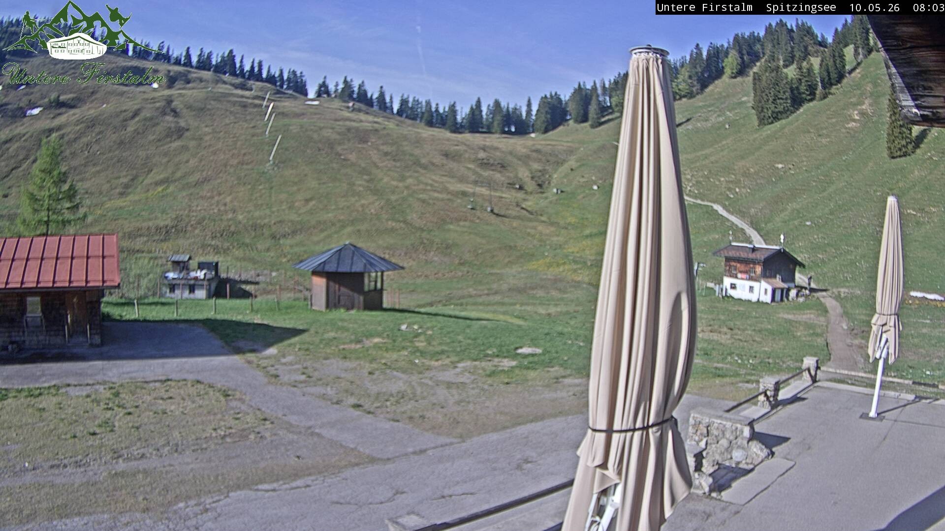 Archiv Foto Webcam Spitzingsee - Sonnenterrasse Untere Firstalm