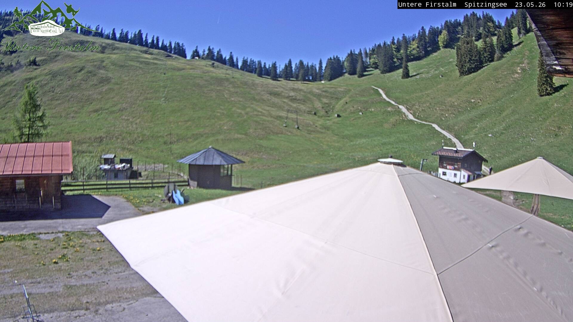 Archiv Foto Webcam Spitzingsee - Sonnenterrasse Untere Firstalm