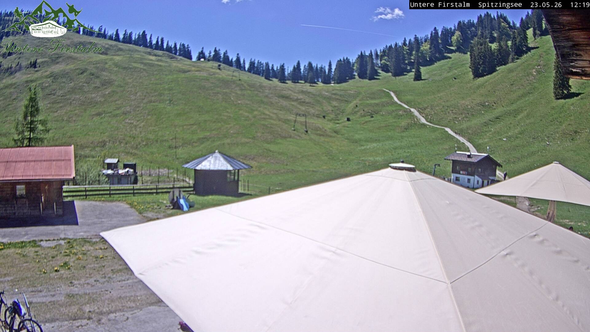 Archiv Foto Webcam Spitzingsee - Sonnenterrasse Untere Firstalm