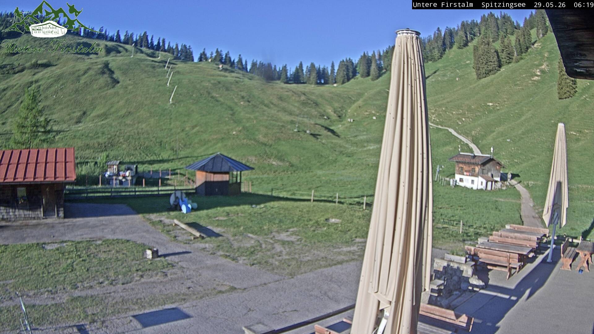 Archiv Foto Webcam Spitzingsee - Sonnenterrasse Untere Firstalm