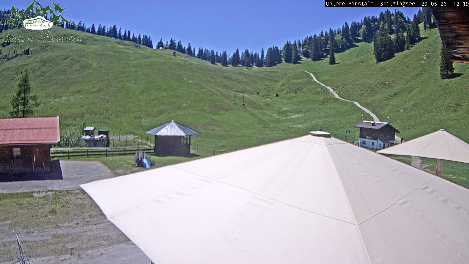 Archiv Foto Webcam Spitzingsee - Sonnenterrasse Untere Firstalm
