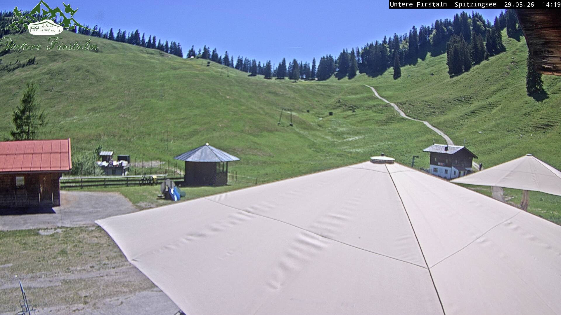 Archiv Foto Webcam Spitzingsee - Sonnenterrasse Untere Firstalm