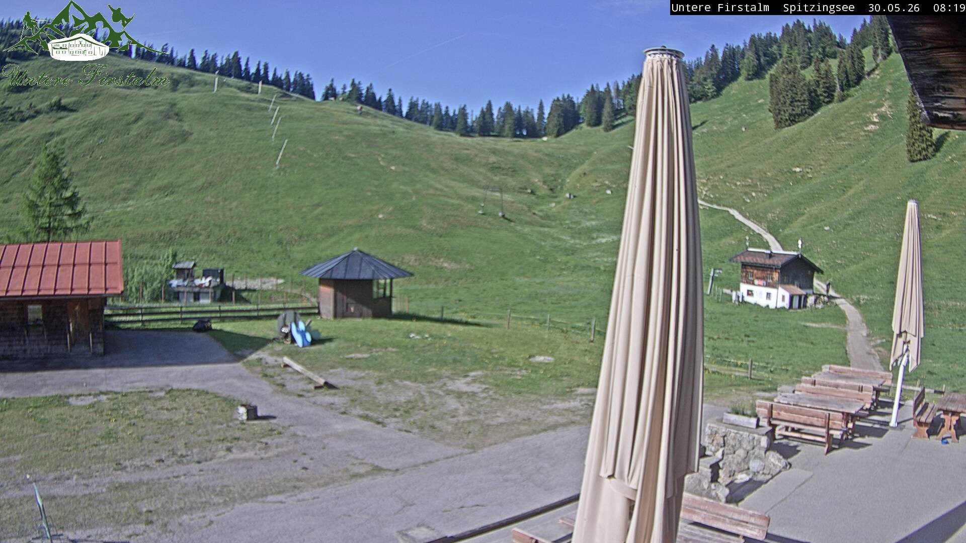 Archiv Foto Webcam Spitzingsee - Sonnenterrasse Untere Firstalm