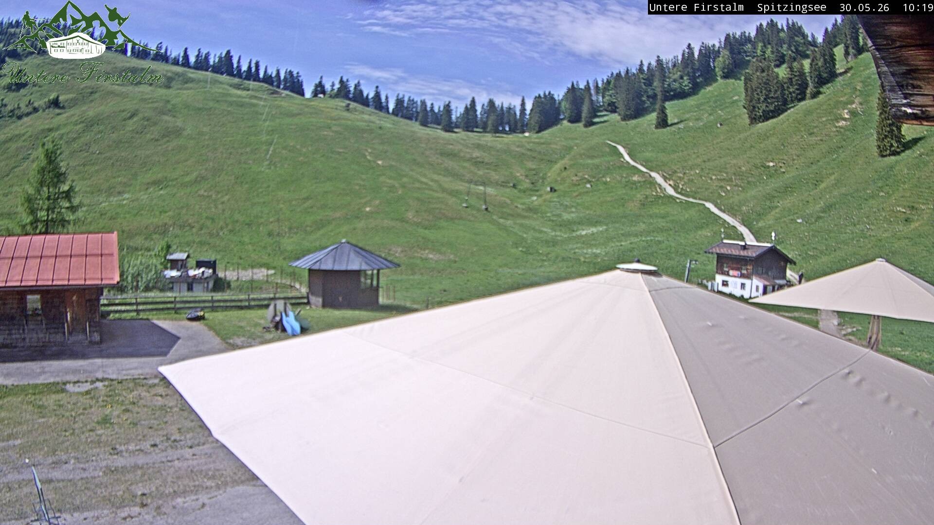 Archiv Foto Webcam Spitzingsee - Sonnenterrasse Untere Firstalm