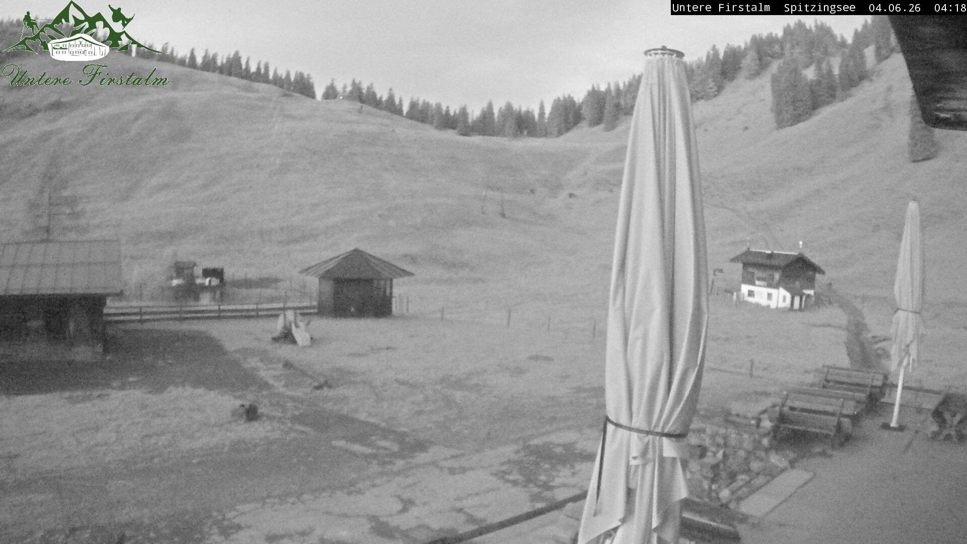 Archiv Foto Webcam Spitzingsee - Sonnenterrasse Untere Firstalm