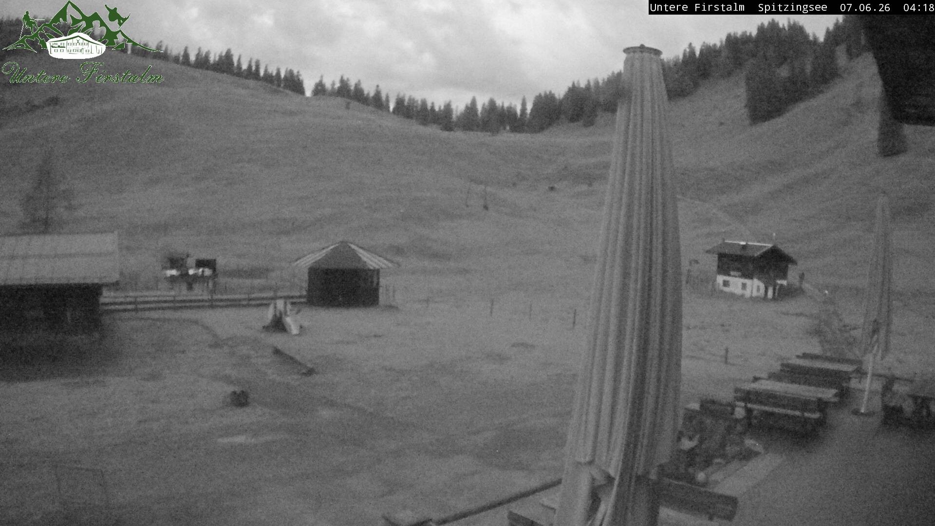 Archiv Foto Webcam Spitzingsee - Sonnenterrasse Untere Firstalm