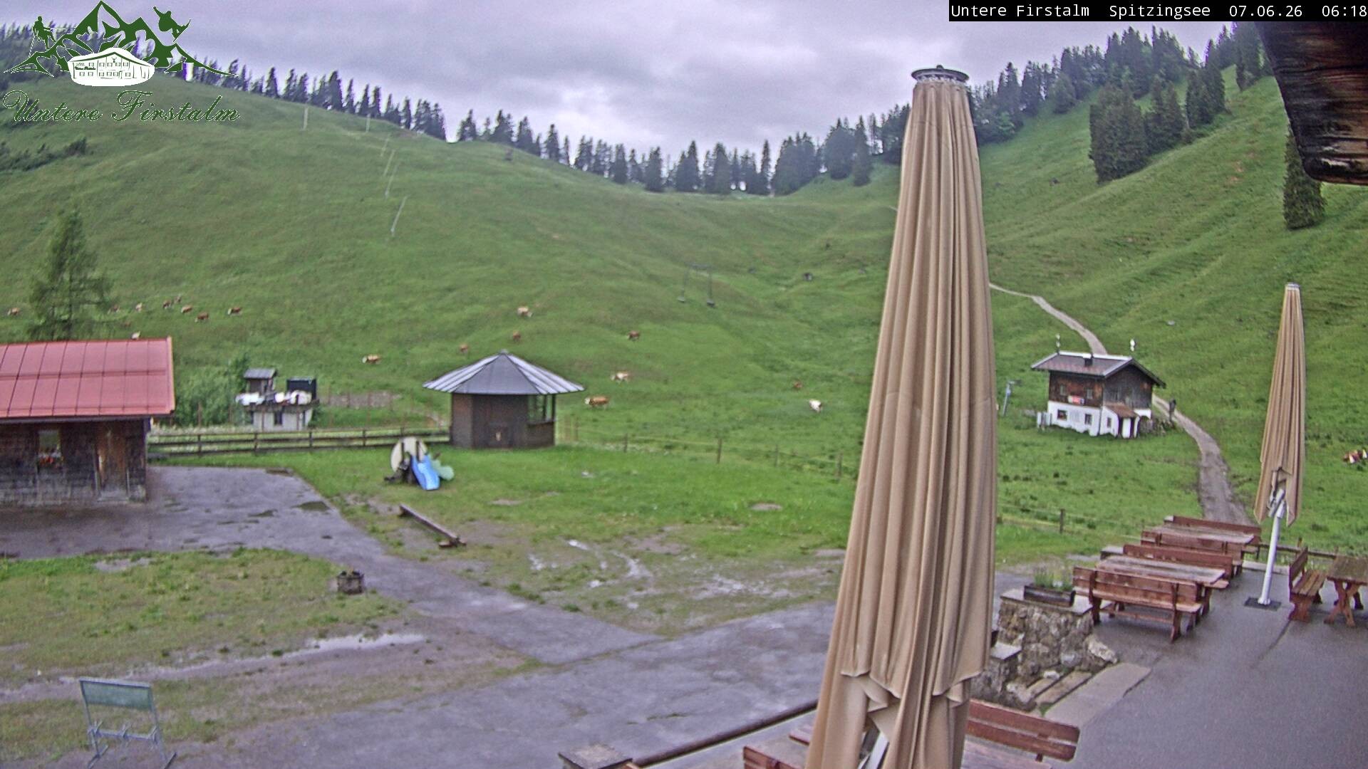 Archiv Foto Webcam Spitzingsee - Sonnenterrasse Untere Firstalm