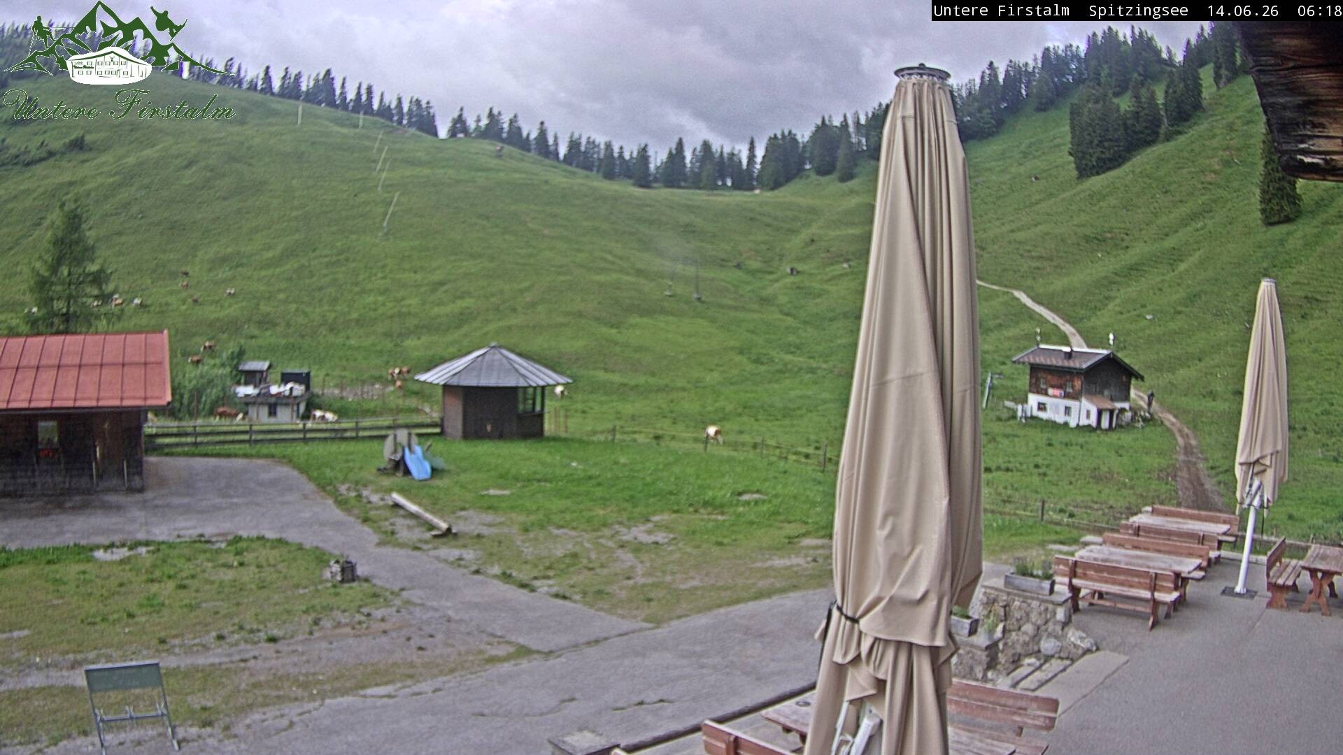 Archiv Foto Webcam Spitzingsee - Sonnenterrasse Untere Firstalm