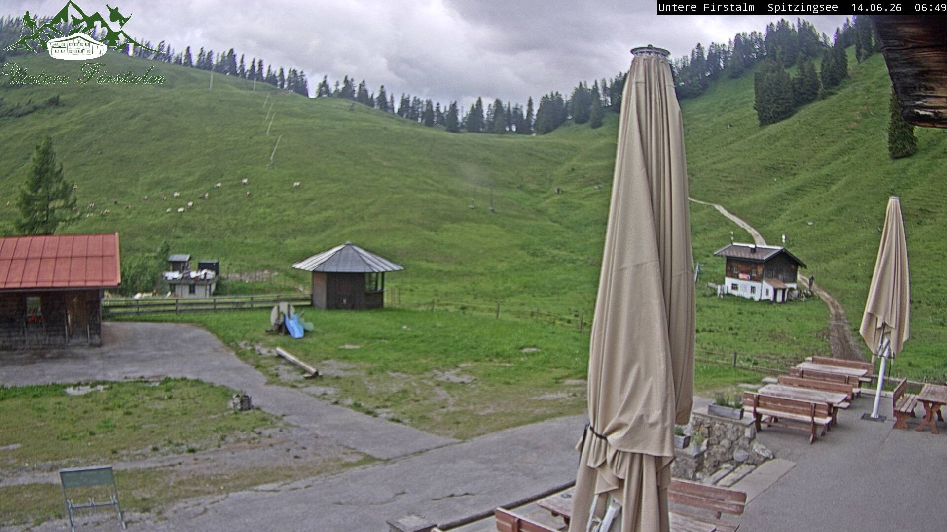 Archiv Foto Webcam Spitzingsee - Sonnenterrasse Untere Firstalm