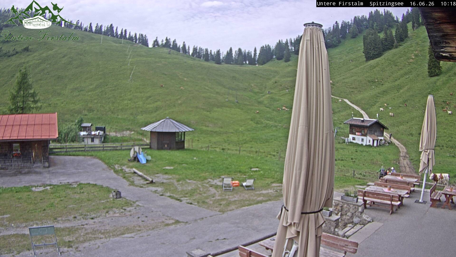 Archiv Foto Webcam Spitzingsee - Sonnenterrasse Untere Firstalm