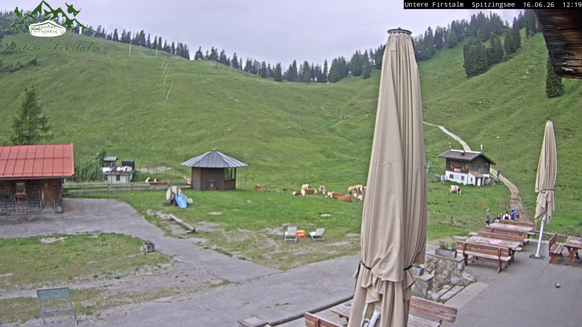 Archiv Foto Webcam Spitzingsee - Sonnenterrasse Untere Firstalm