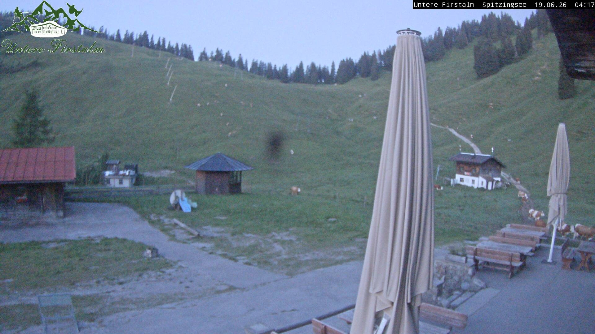 Archiv Foto Webcam Spitzingsee - Sonnenterrasse Untere Firstalm