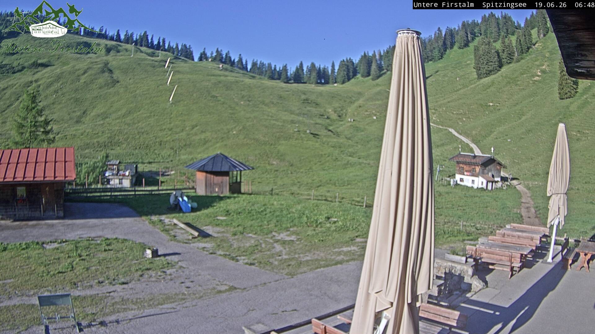 Archiv Foto Webcam Spitzingsee - Sonnenterrasse Untere Firstalm