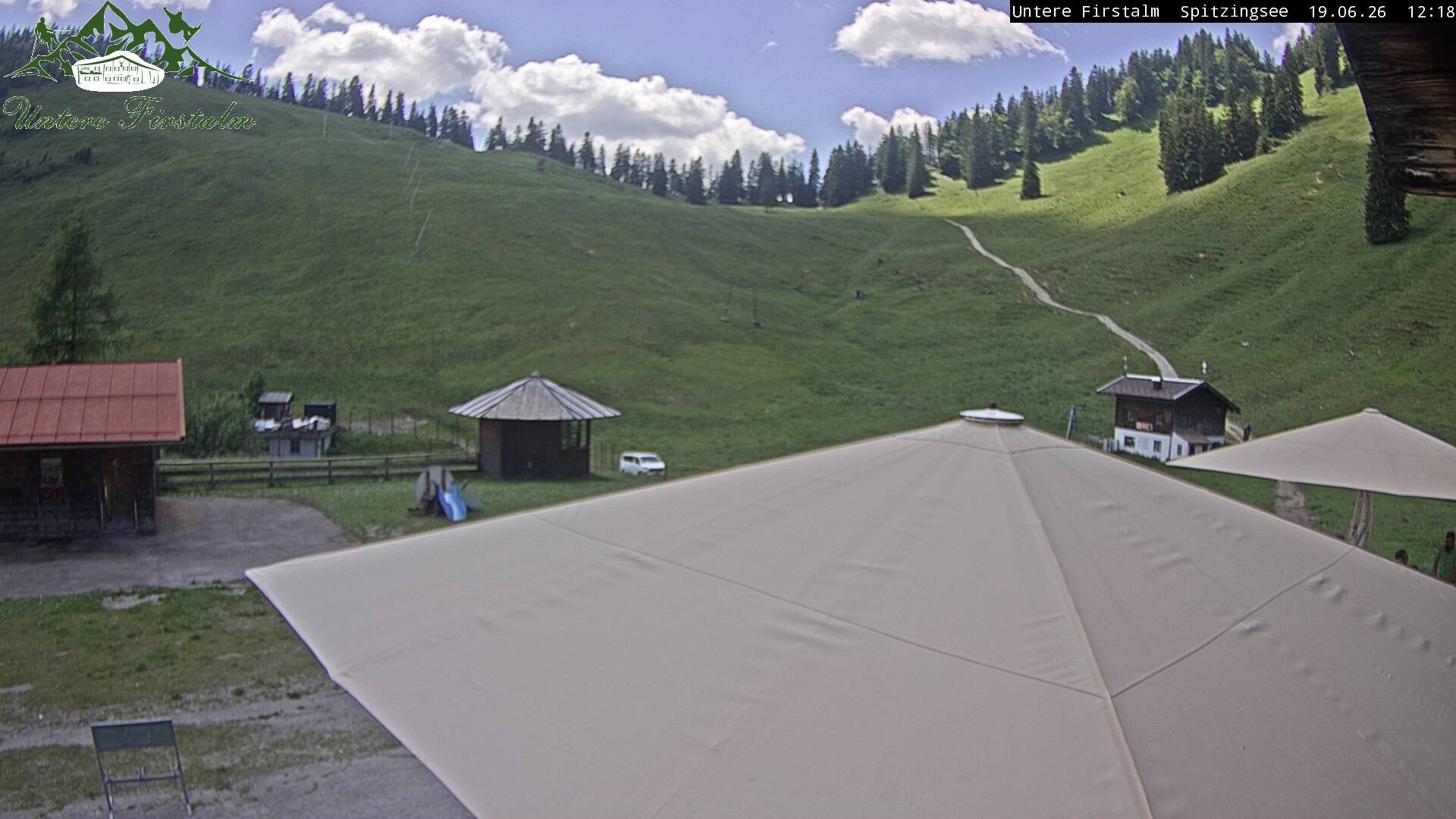 Archiv Foto Webcam Spitzingsee - Sonnenterrasse Untere Firstalm