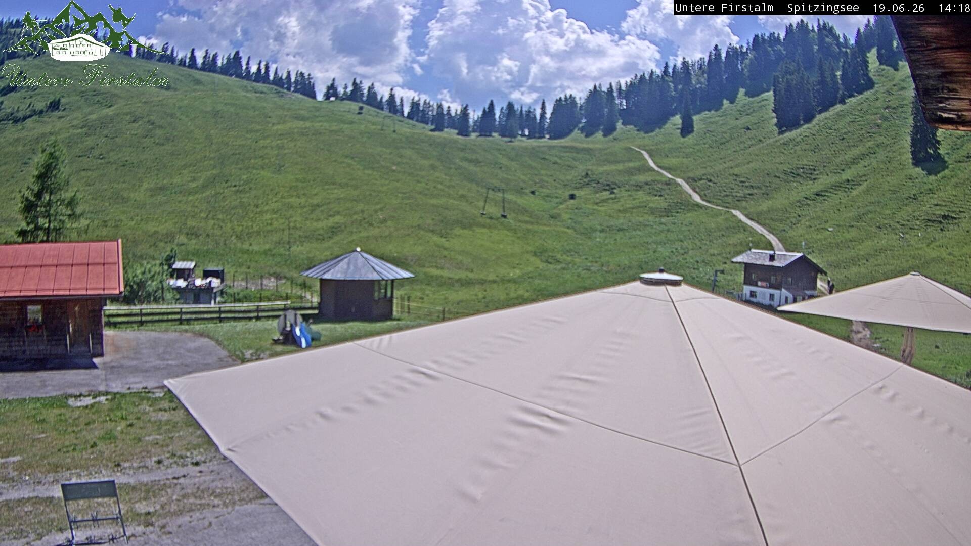 Archiv Foto Webcam Spitzingsee - Sonnenterrasse Untere Firstalm