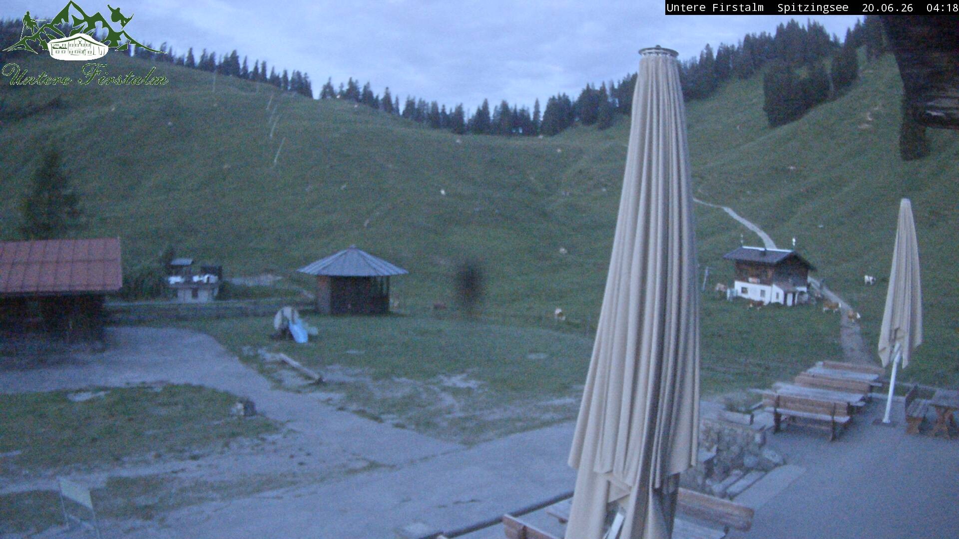 Archiv Foto Webcam Spitzingsee - Sonnenterrasse Untere Firstalm