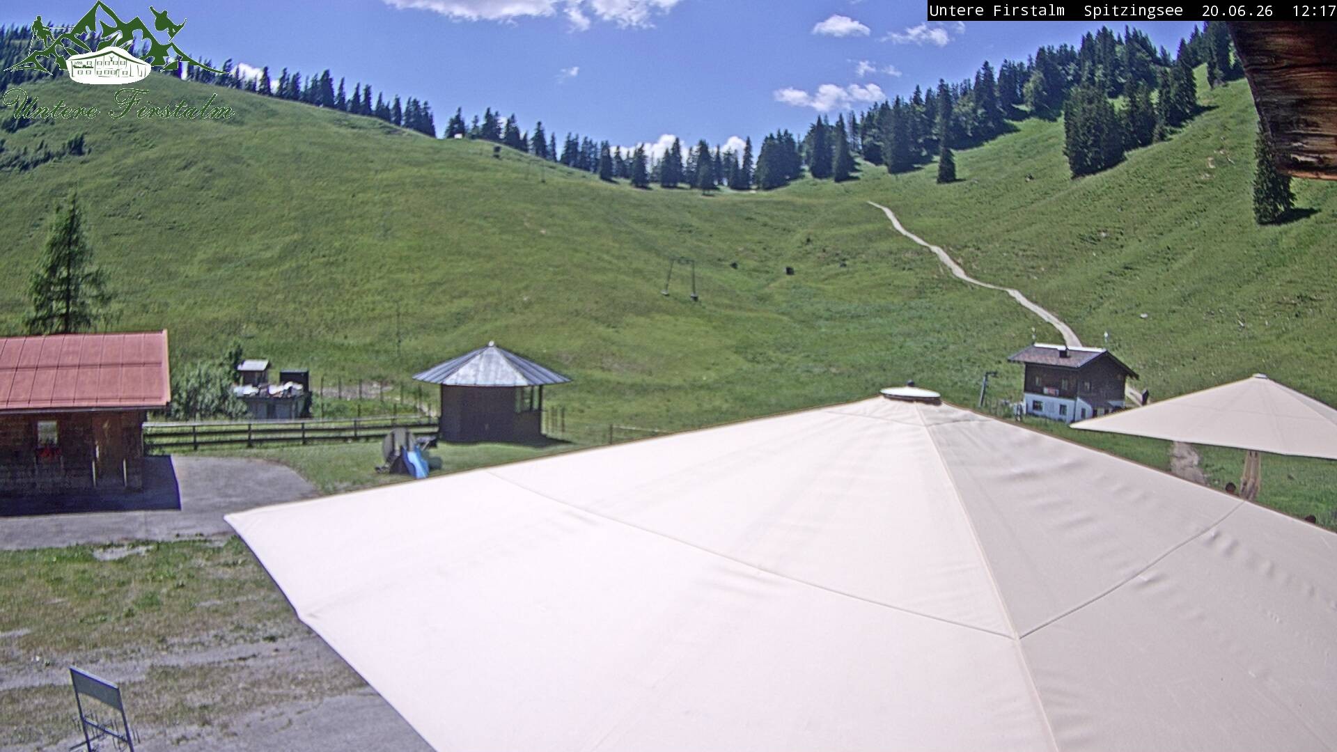 Archiv Foto Webcam Spitzingsee - Sonnenterrasse Untere Firstalm