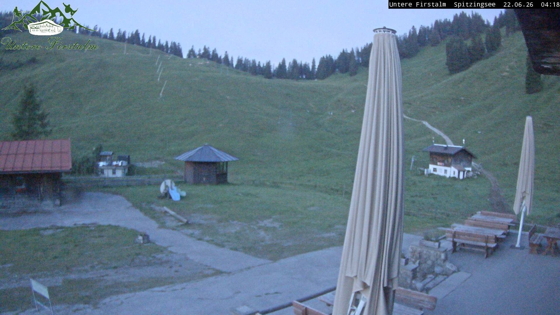 Archiv Foto Webcam Spitzingsee - Sonnenterrasse Untere Firstalm