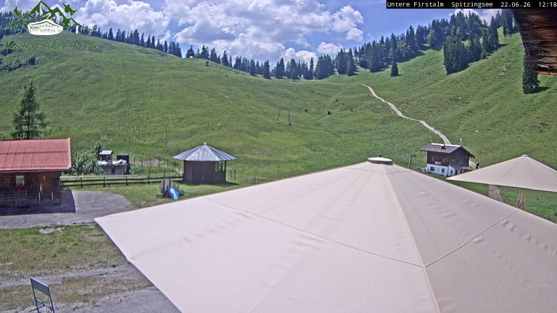 Archiv Foto Webcam Spitzingsee - Sonnenterrasse Untere Firstalm