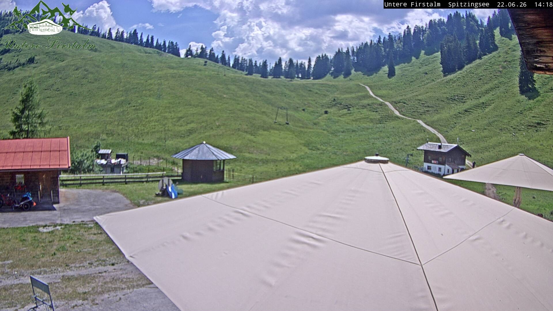 Archiv Foto Webcam Spitzingsee - Sonnenterrasse Untere Firstalm