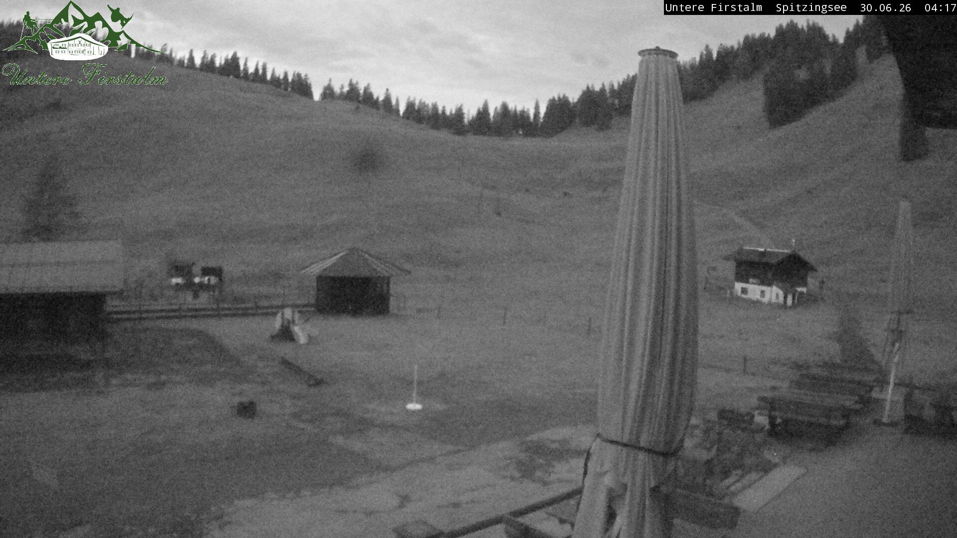 Archiv Foto Webcam Spitzingsee - Sonnenterrasse Untere Firstalm