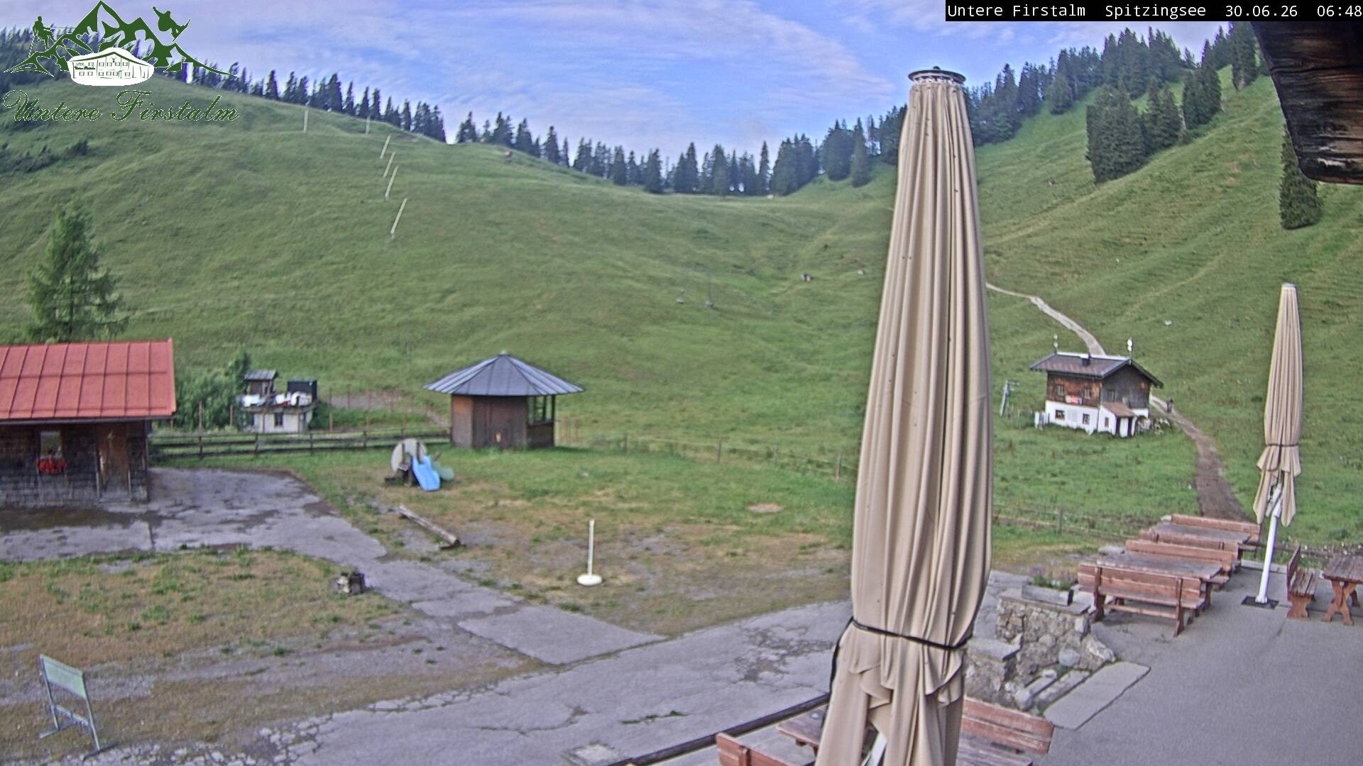 Archiv Foto Webcam Spitzingsee - Sonnenterrasse Untere Firstalm