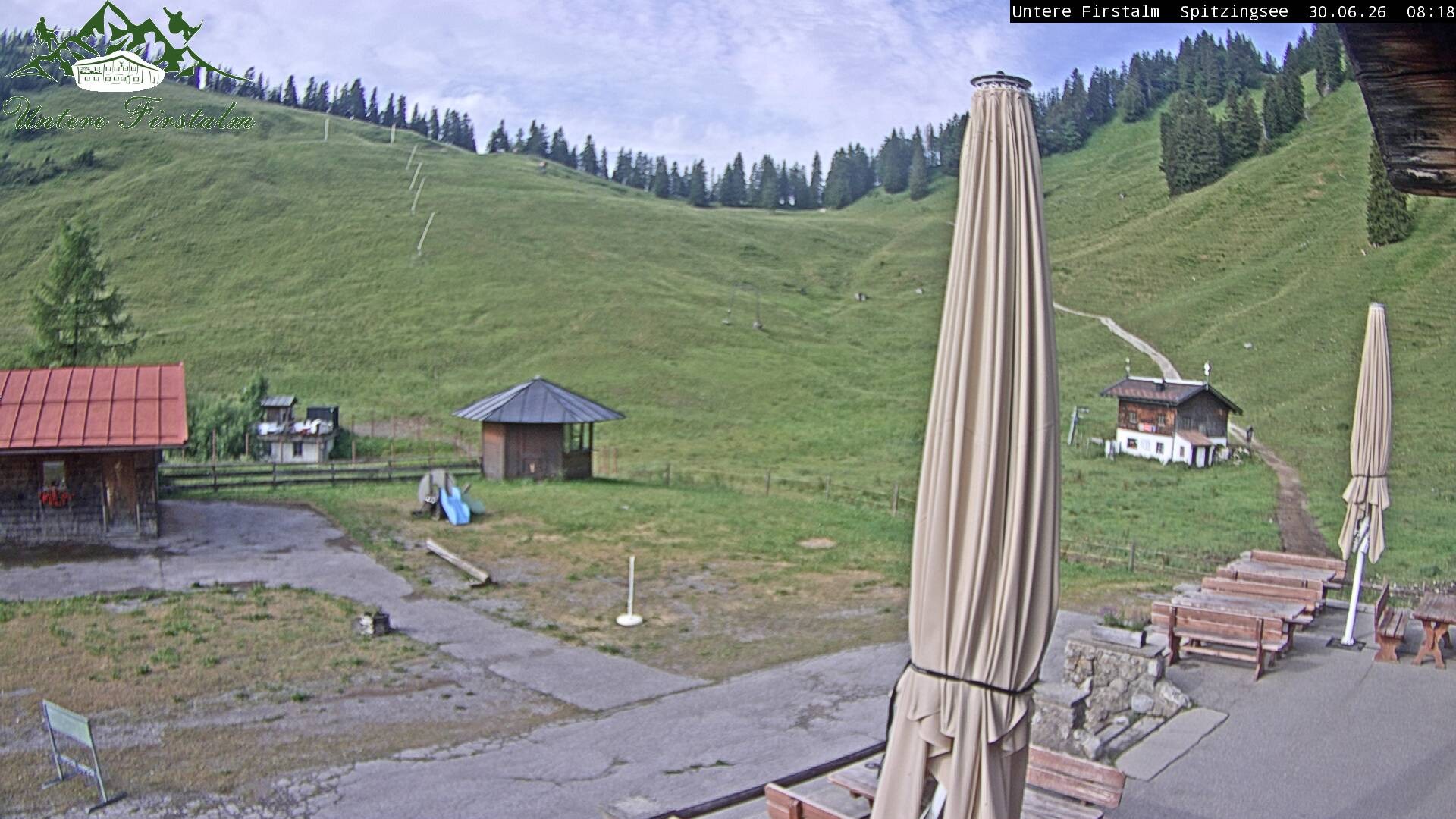 Archiv Foto Webcam Spitzingsee - Sonnenterrasse Untere Firstalm