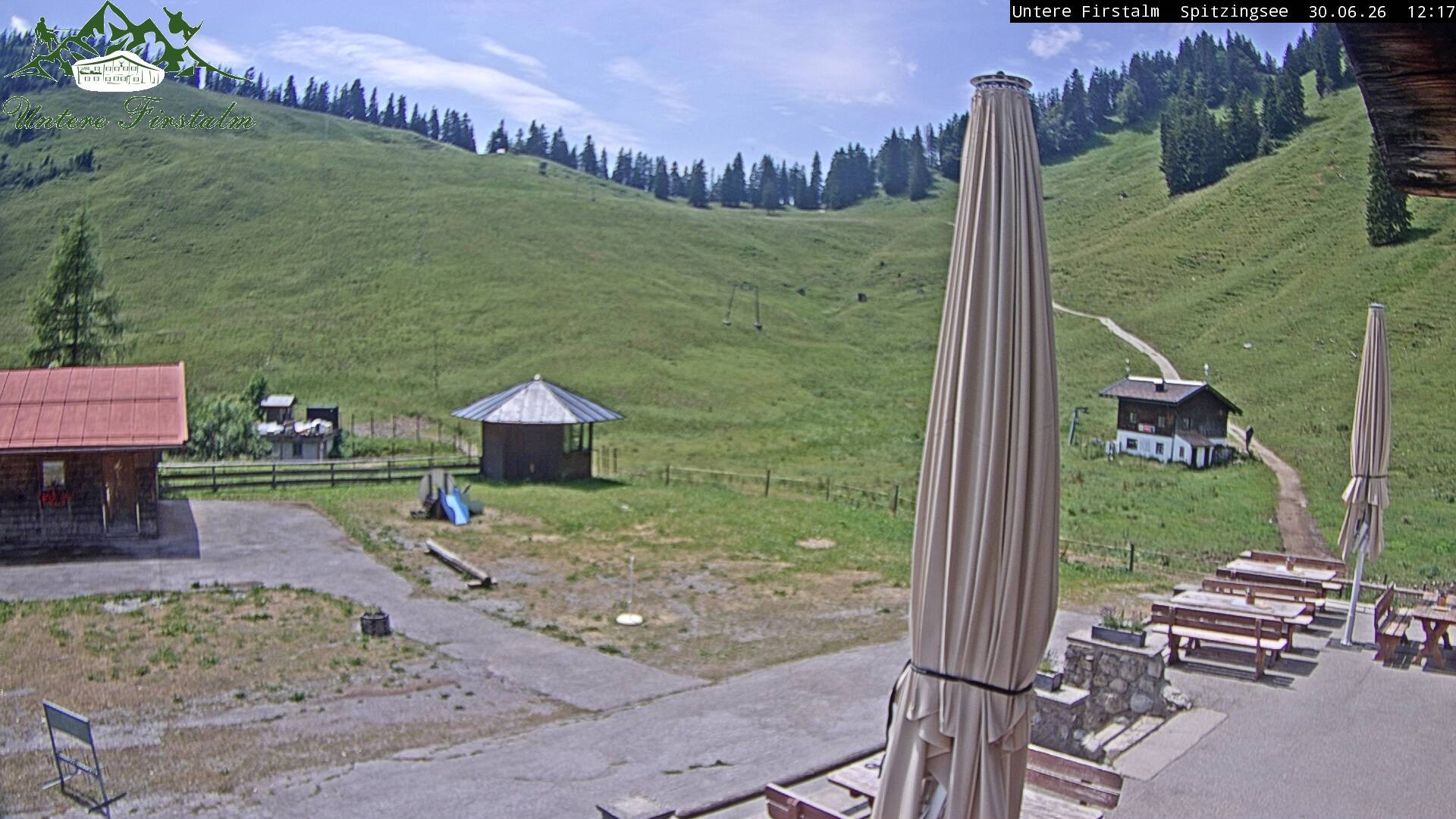 Archiv Foto Webcam Spitzingsee - Sonnenterrasse Untere Firstalm
