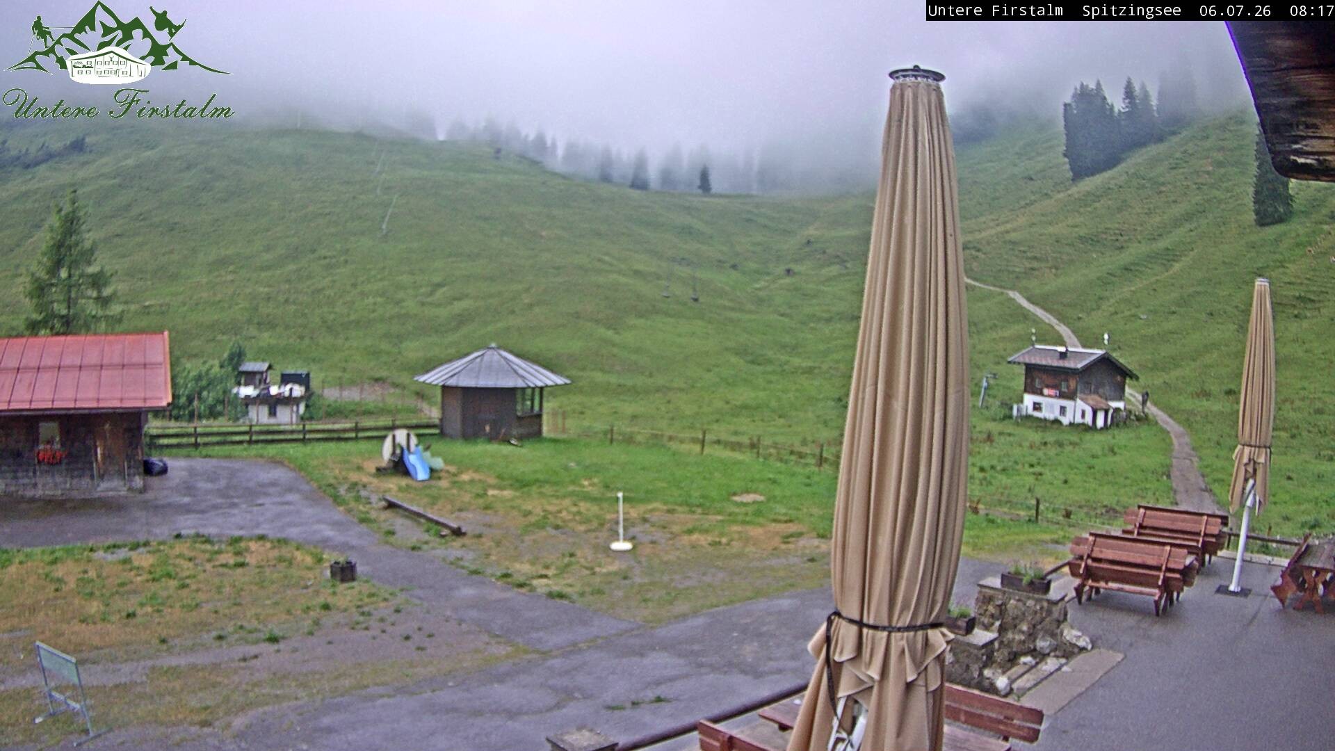 Archiv Foto Webcam Spitzingsee - Sonnenterrasse Untere Firstalm