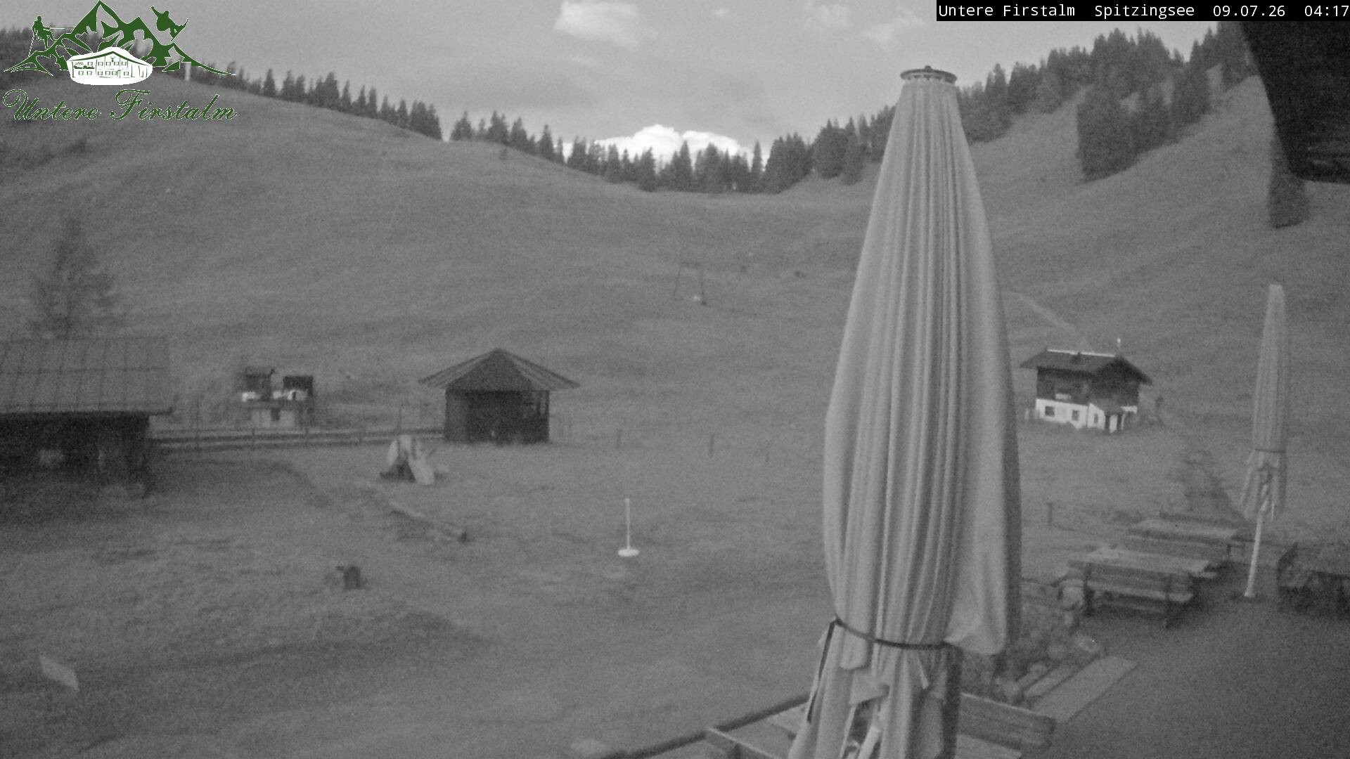 Archiv Foto Webcam Spitzingsee - Sonnenterrasse Untere Firstalm