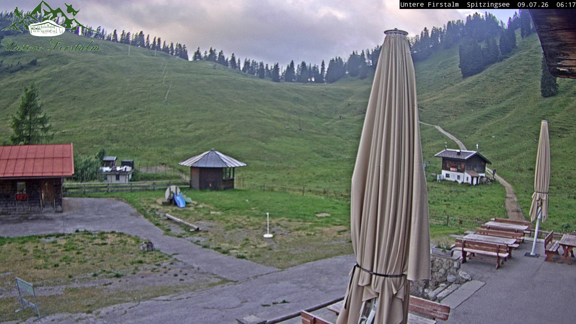 Archiv Foto Webcam Spitzingsee - Sonnenterrasse Untere Firstalm