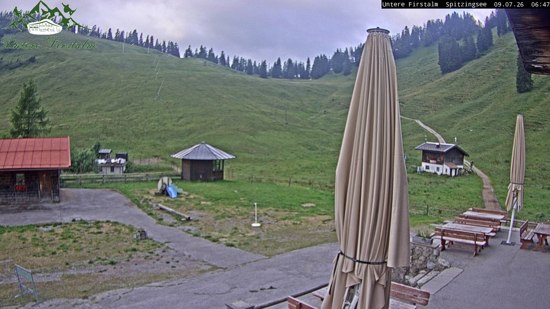Archiv Foto Webcam Spitzingsee - Sonnenterrasse Untere Firstalm