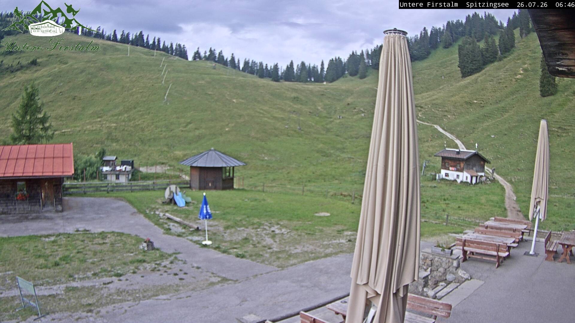 Archiv Foto Webcam Spitzingsee - Sonnenterrasse Untere Firstalm