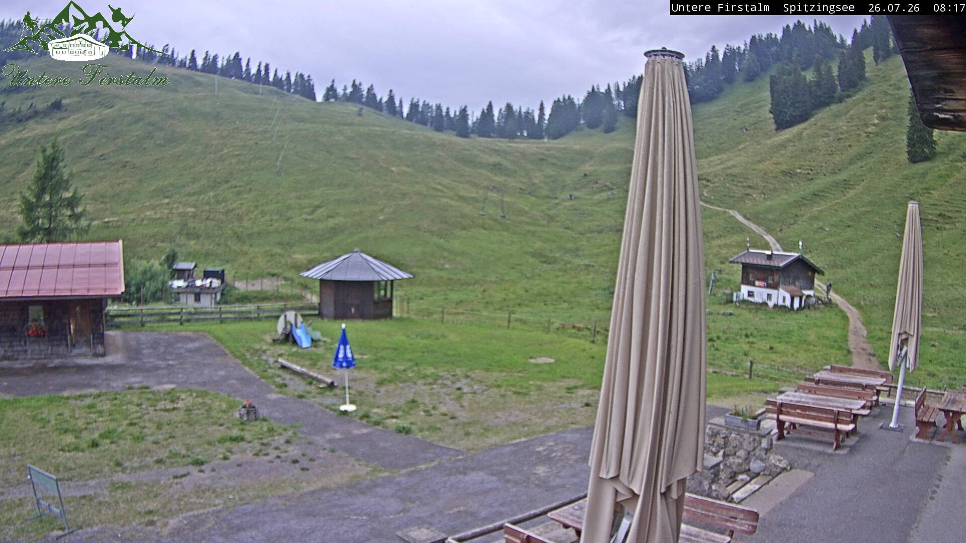 Archiv Foto Webcam Spitzingsee - Sonnenterrasse Untere Firstalm